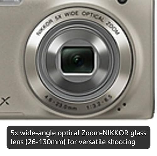 Amazon.com : Nikon COOLPIX S3100 14 MP Digital Camera with 5x