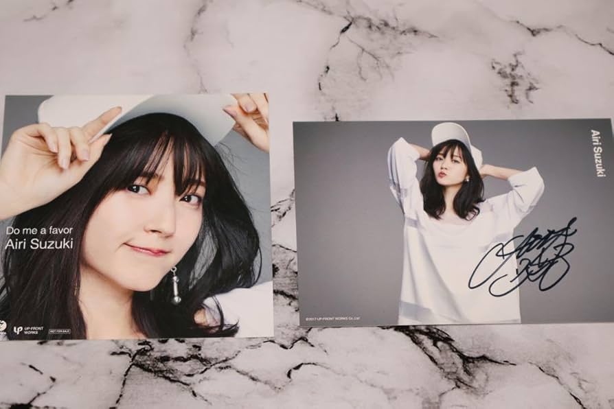 Amazon.co.jp: 鈴木愛理 直筆サイン入り ポストカード dmaf セット