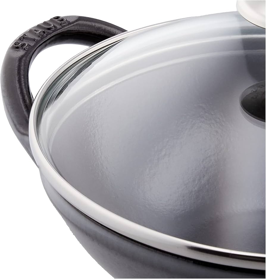 Amazon｜【アウトレット】 staub ストウブ 「 ベビー ウォック グレー