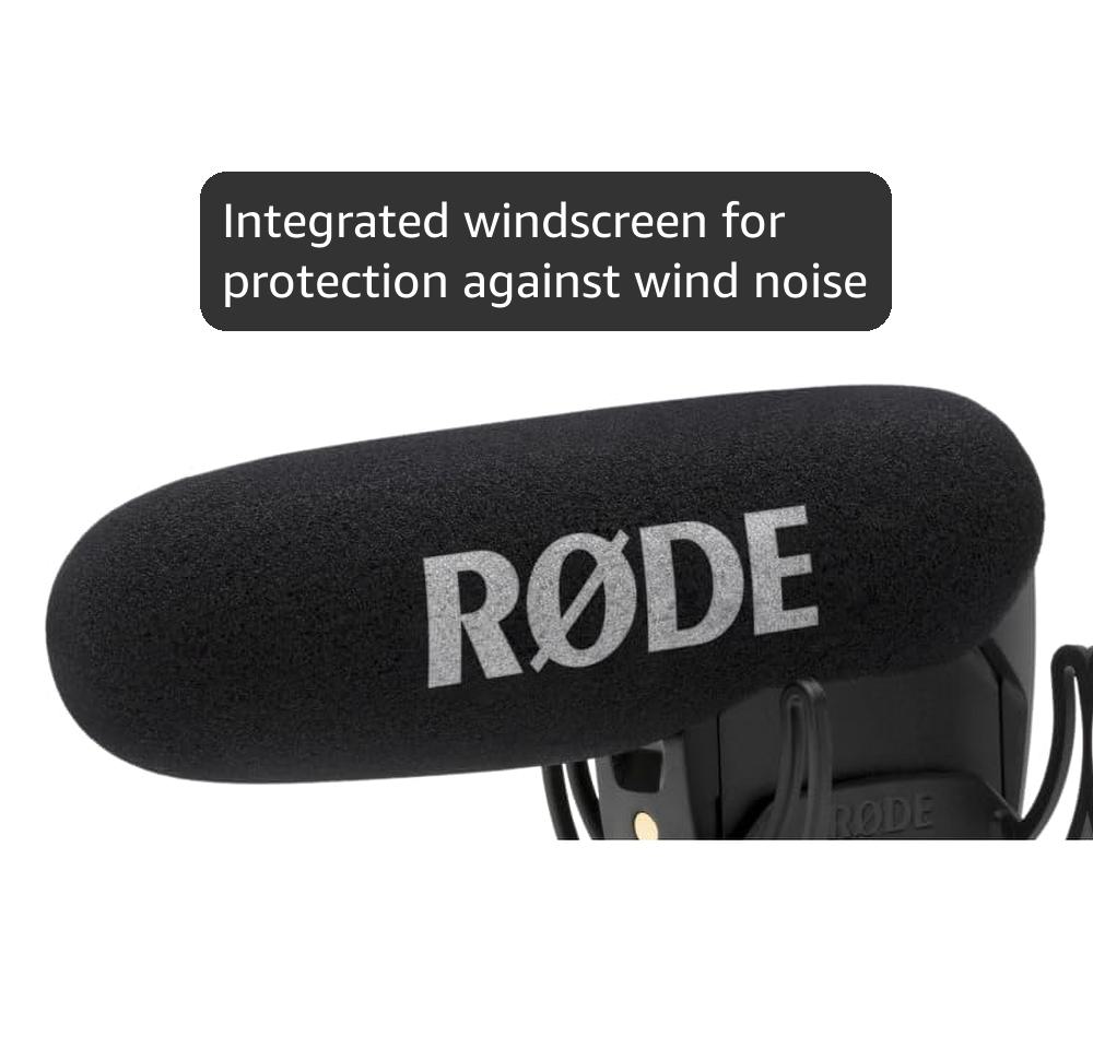 Amazon.com: Rode VideoMic Pro R Camera-Mount Shotgun Microphone