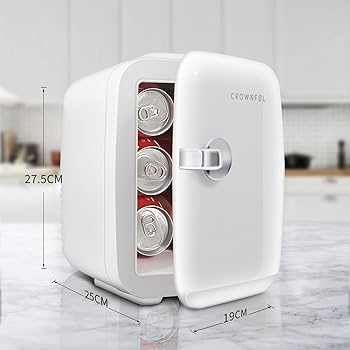 Amazon | CROWNFUL ミニ冷蔵庫 4L 冷温庫 2~60℃ 【保温・保冷用＆室内