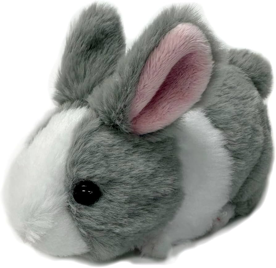 Amazon.co.jp: キュート販売 ぬいぐるみ MOU MOU うさぎ S グレー