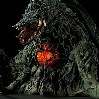 Amazon.co.jp: 東宝大怪獣シリーズ ゴジラ1989 & ビオランテ 発光Ver