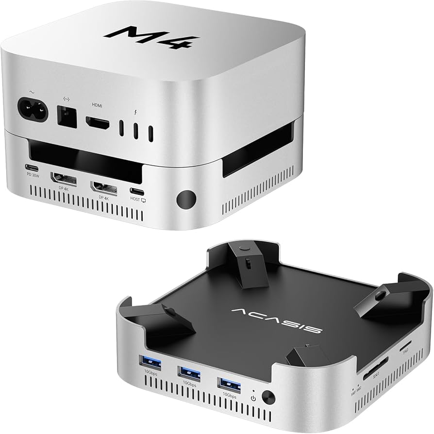 Amazon.com: ACASIS 40Gbps Mac mini M4 Dock & Stand with Dual-Bay