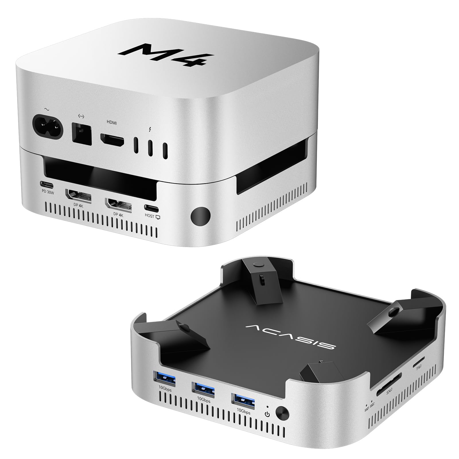 Amazon.com: ACASIS 40Gbps Mac mini M4 Dock & Stand with Dual-Bay