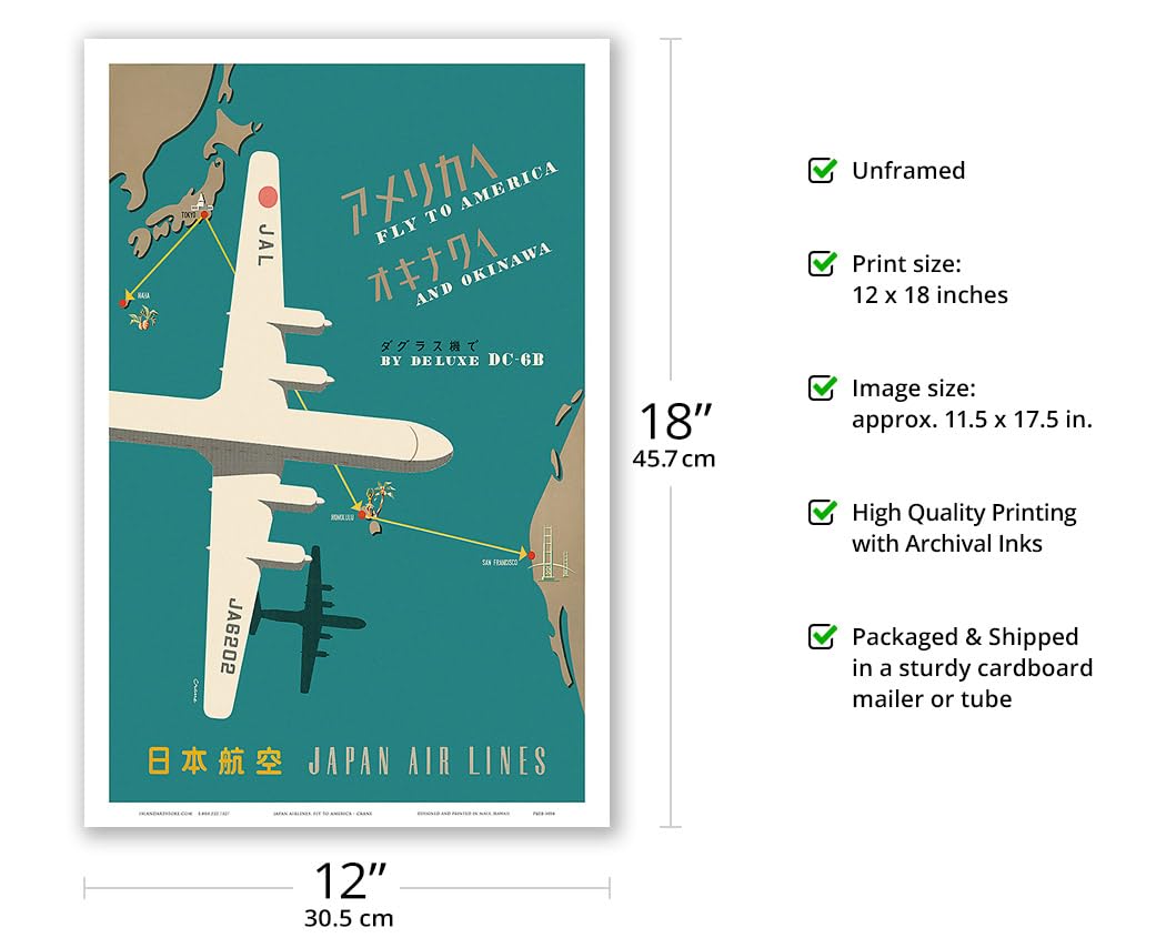 Amazon.com: Fly to America and Okinawa - Deluxe DC-6B - Japan