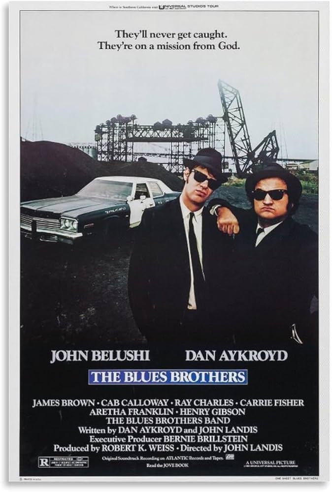 Amazon.co.jp: ポスター ブルースブラザーズ 映画 The Blues Brothers