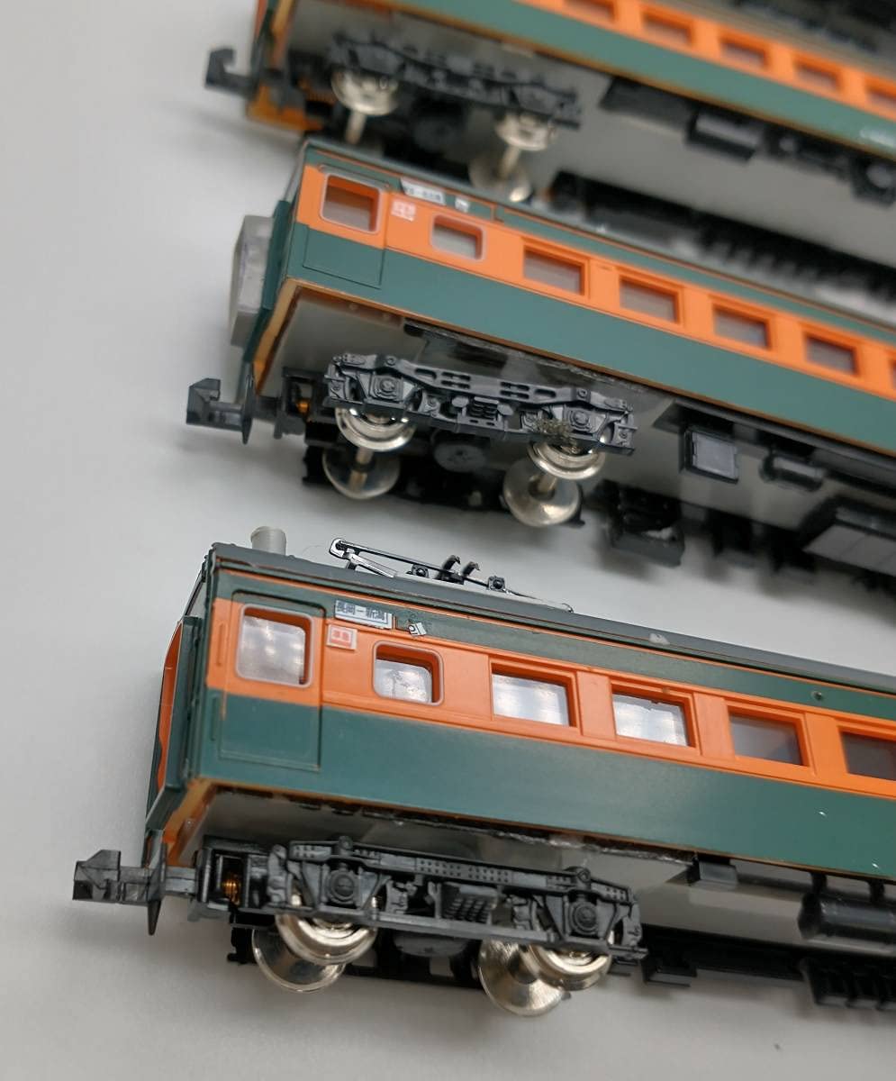 Amazon | [箱付] GREENMAX 国鉄80系電車 湘南色 4両編成基本セットC