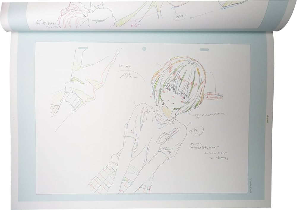 Amazon.co.jp: 映画 聲の形 Keyframes Collection 原画集 : 本