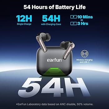 Amazon.com: EarFun Air Pro 4+ Adaptive Noise Cancelling Wireless