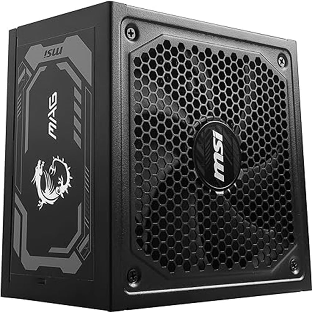 Amazon | MSI MAG A1000GL PCIE5 PC電源ユニット 1000W ATX3.1/PCIe