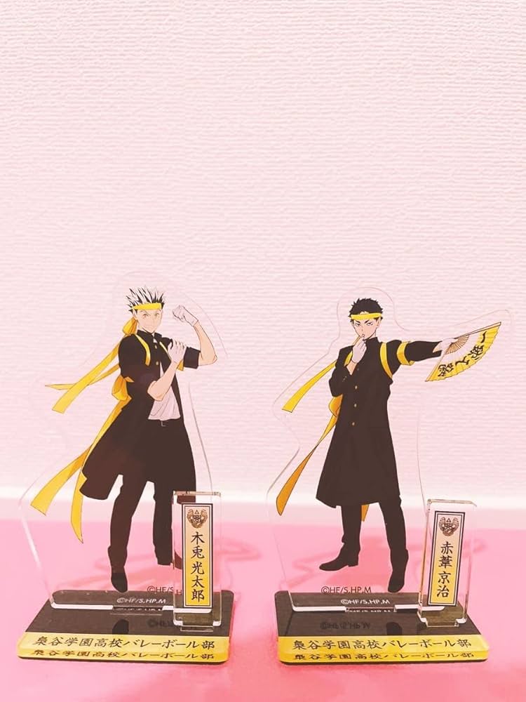 Amazon.co.jp: ハイキュー TO THE TOP アクリルスタンド 応援団 木兎赤