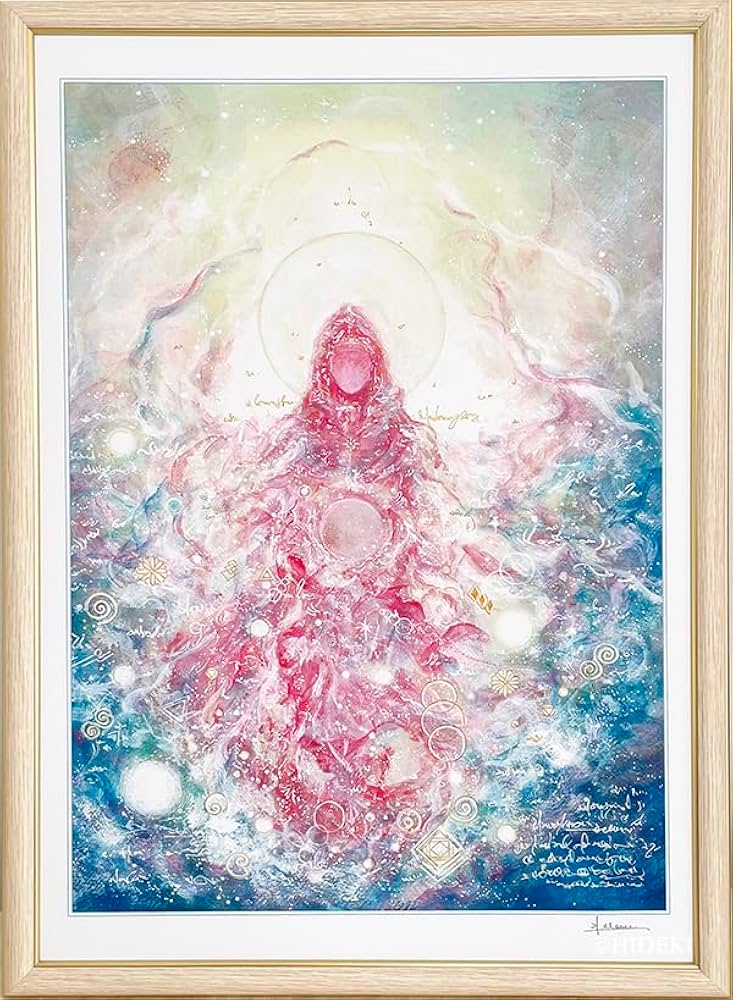 Amazon.co.jp: 豊玉姫 絵画 インテリア おしゃれ 龍神 龍 ヒーリング