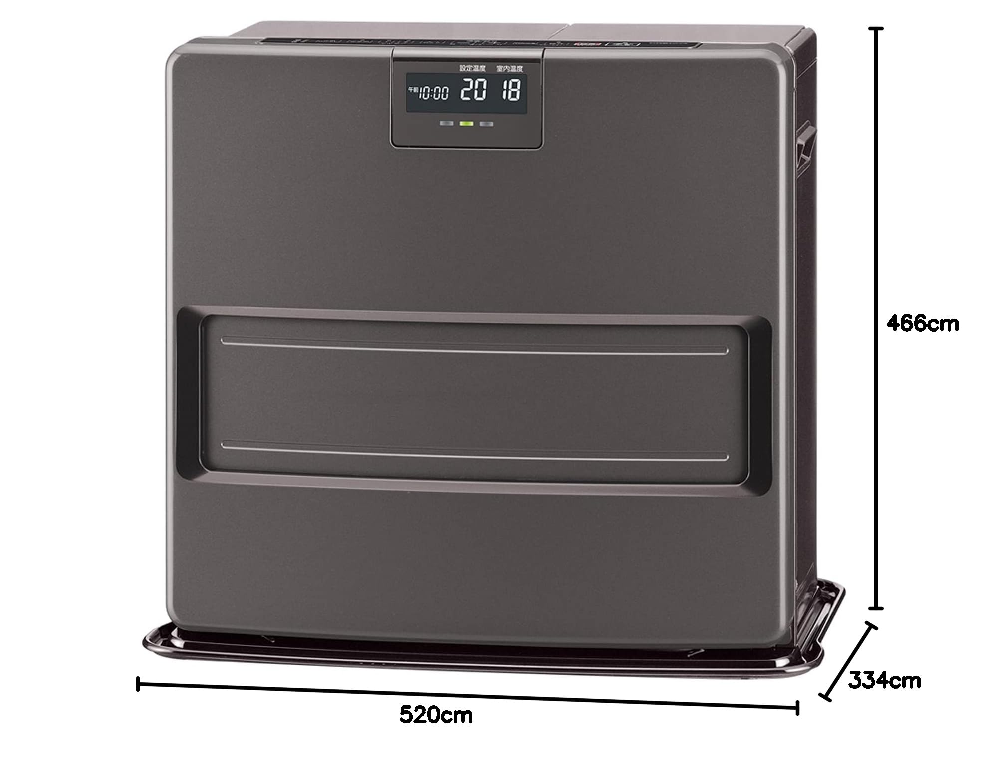 Amazon | コロナ CORONA 石油ファンヒーター 15畳 FH-VX5721BY-H