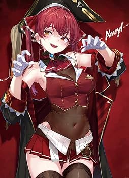 Amazon.co.jp: あかさあい C101 宝鐘マリン B2タペストリー : ホビー