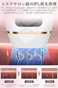 Amazon | Piroir 脱毛器 冷感脱毛器 99万回照射 だつもうき 光美容器