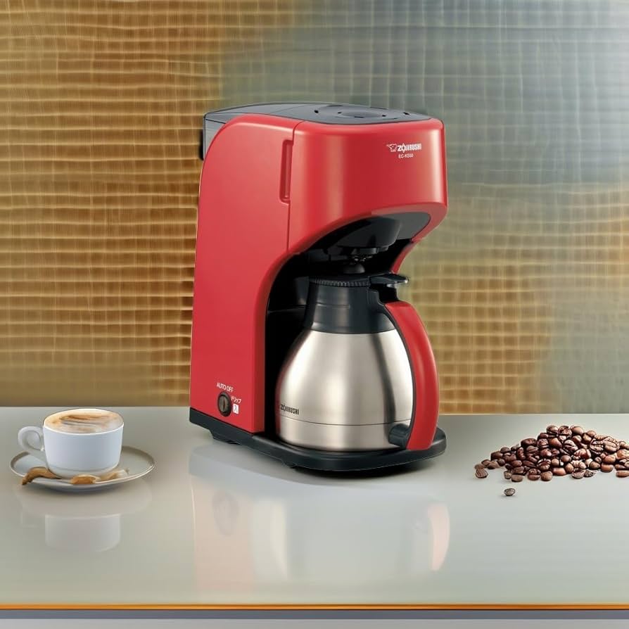 Amazon | ZOJIRUSHI コーヒーメーカー EC-KS50-RA レッド | 象印