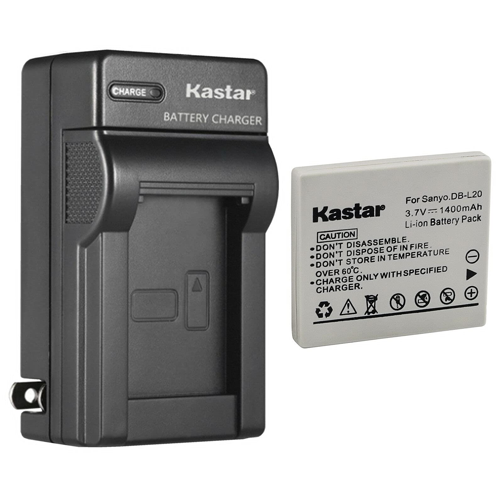 Amazon.com: Kastar 1-Pack Battery and AC Wall Charger Replacement