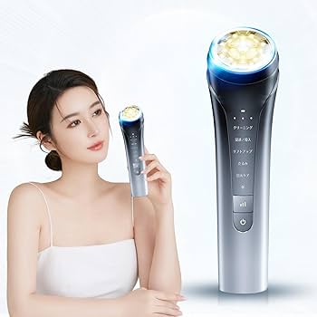 Amazon.co.jp: Ni Zmir 美顔器 美容器 自宅用美顔器 RF 多機能 イオン