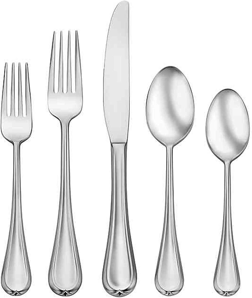Amazon.com | Oneida F131020A Clariat 20 Piece Fine Flatware Set