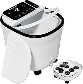 Amazon | Carbagjoy フットバス 足湯 バケツ 深め 保温・加熱機能 温度