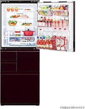 Amazon.co.jp: シャープ メガフリーザー 冷蔵庫 551L グラデーション