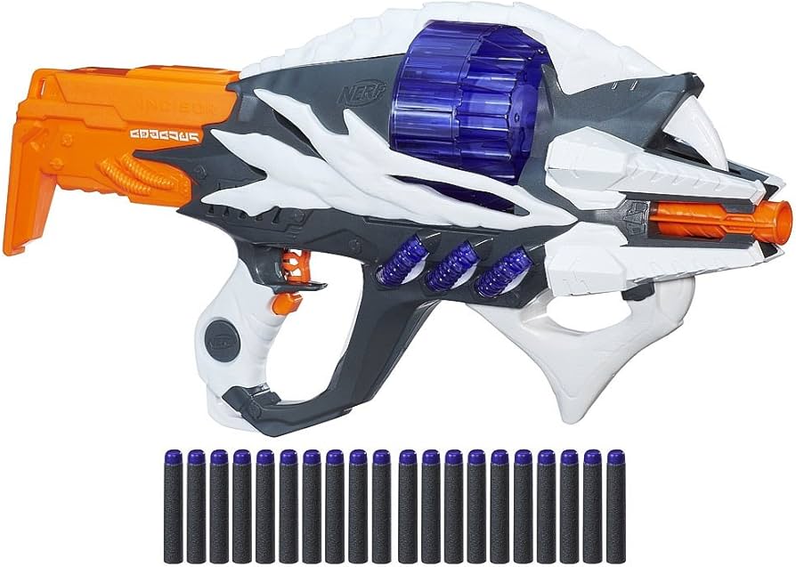 Amazon.com: NERF Alien Menace Incisor Blaster : Toys & Games