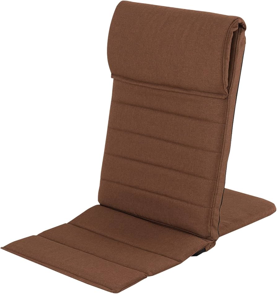 Amazon｜ドウシシャ いつでもどこでも背もたれ スリム 座椅子 薄型