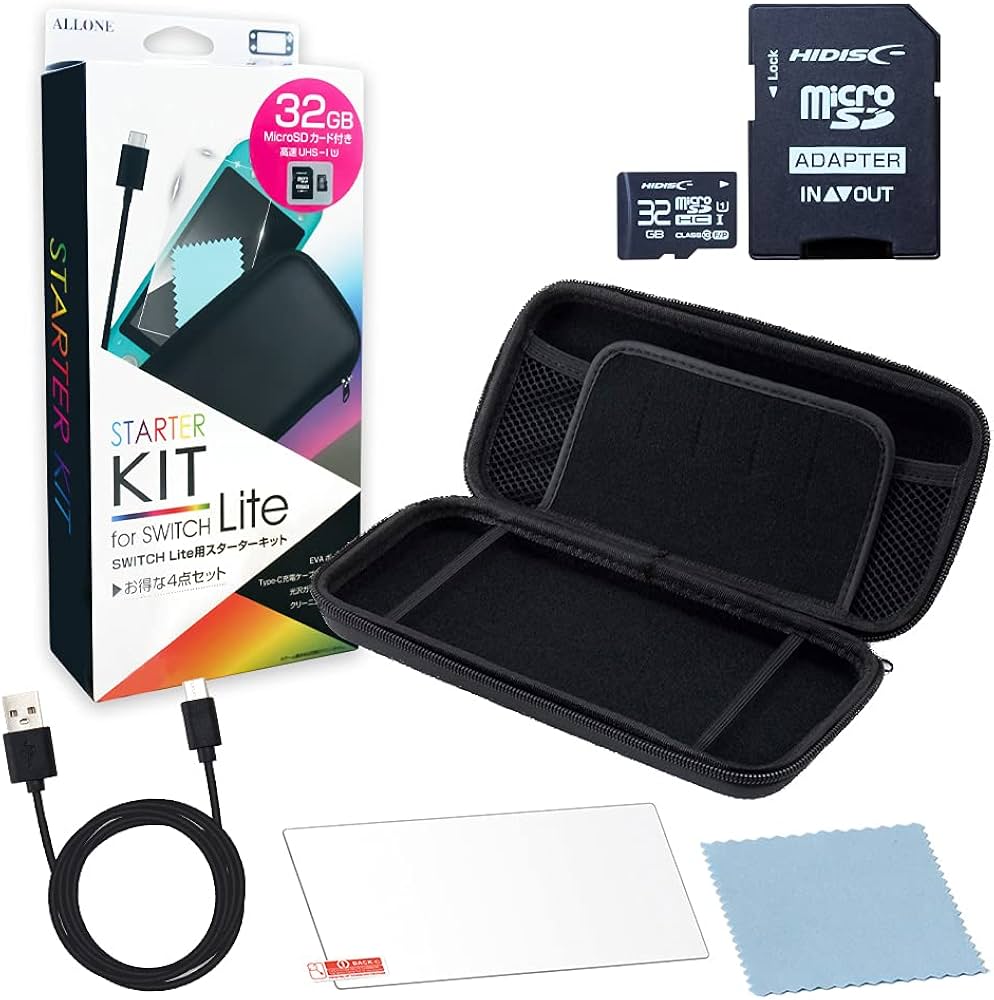 Amazon.co.jp: アローン Switch Lite用スターターキット 5点セット