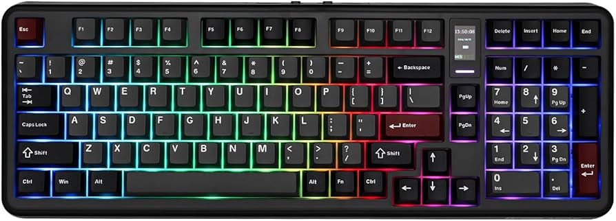 Amazon.com: MechLands Vibe99 Wireless Gaming Keyboard with 1.06