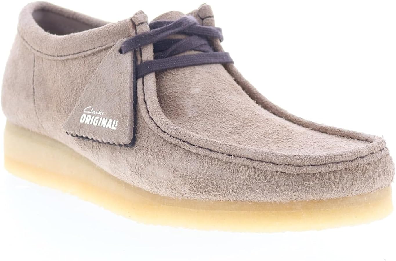 Amazon.com | Clarks Originals Men's Wallabee Wolf Suede 26181140