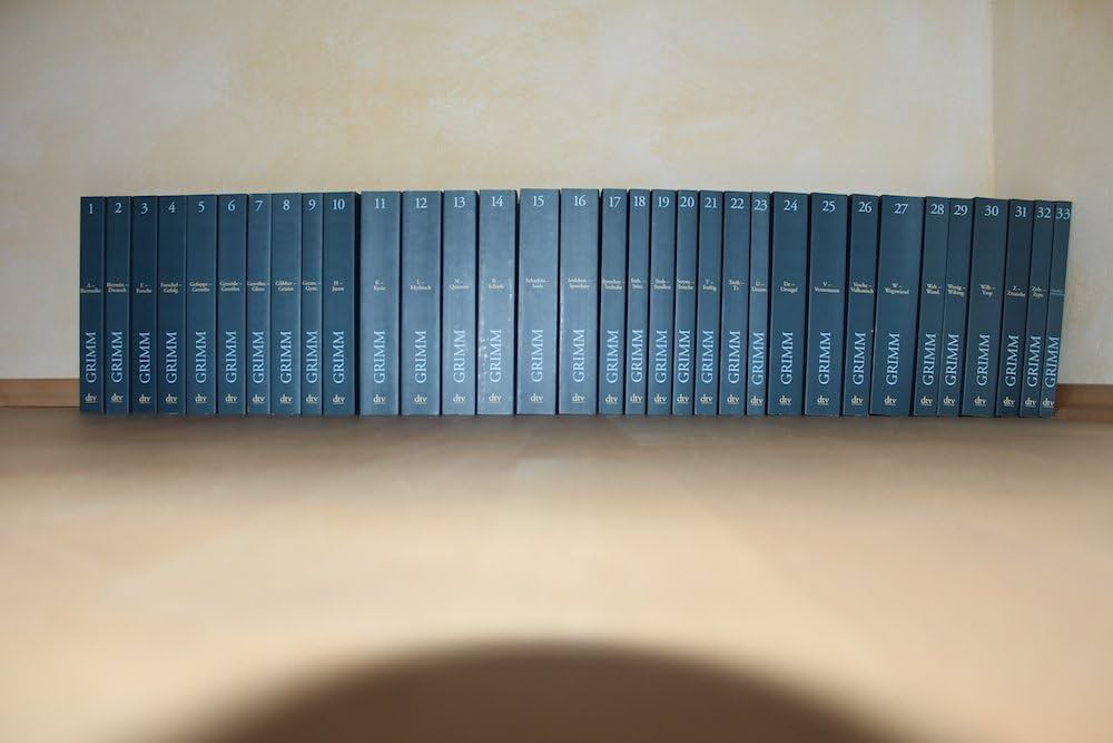 Deutsches Woerterbuch (33 volume set): Jacob Grimm, Wilhelm Grimm