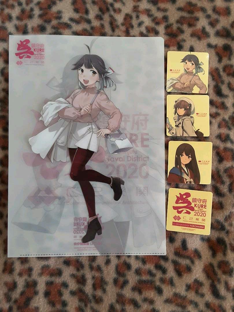 Amazon.co.jp: 艦これ横浜 呉振替ライブ限定 早波クリアファイル限定