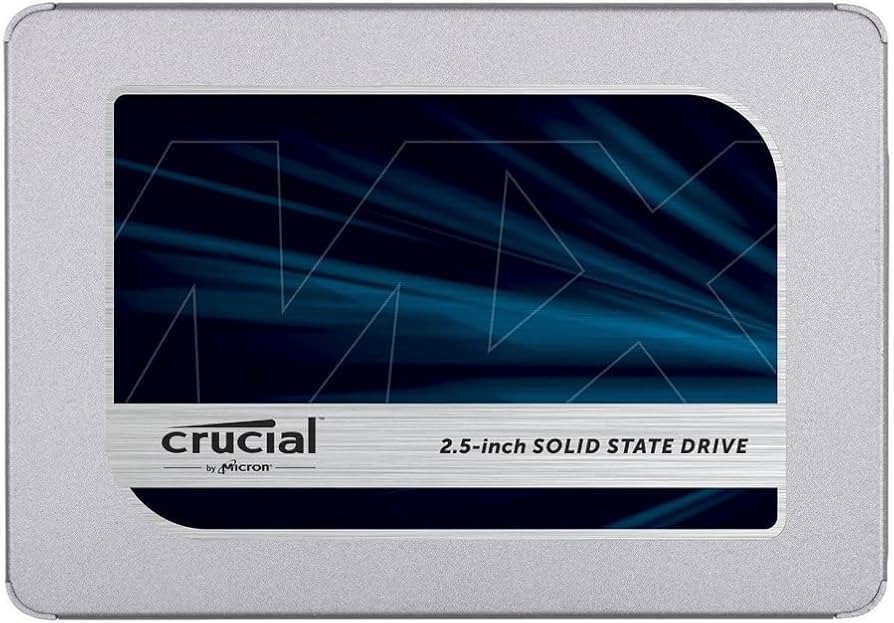 Crucial MX500 1TB 3D NAND SATA 2.5 Inch Internal SSD, up to 560MB