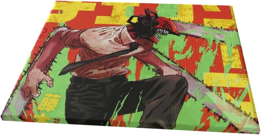Amazon.co.jp: チェンソーマン5 おしゃれ フレームレス装飾絵画 モダン