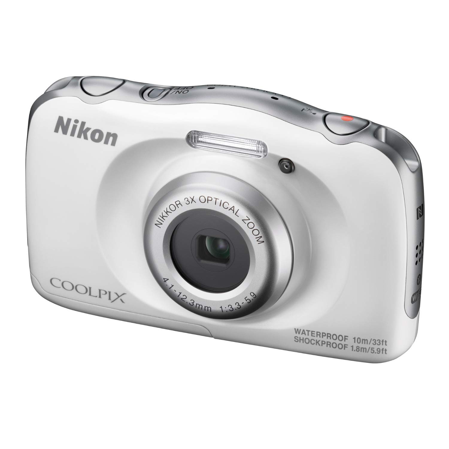 Câmera Nikon Ãƒ prova d'Ãƒ¡gua Wifi Coolpix W100 Branca | Amazon