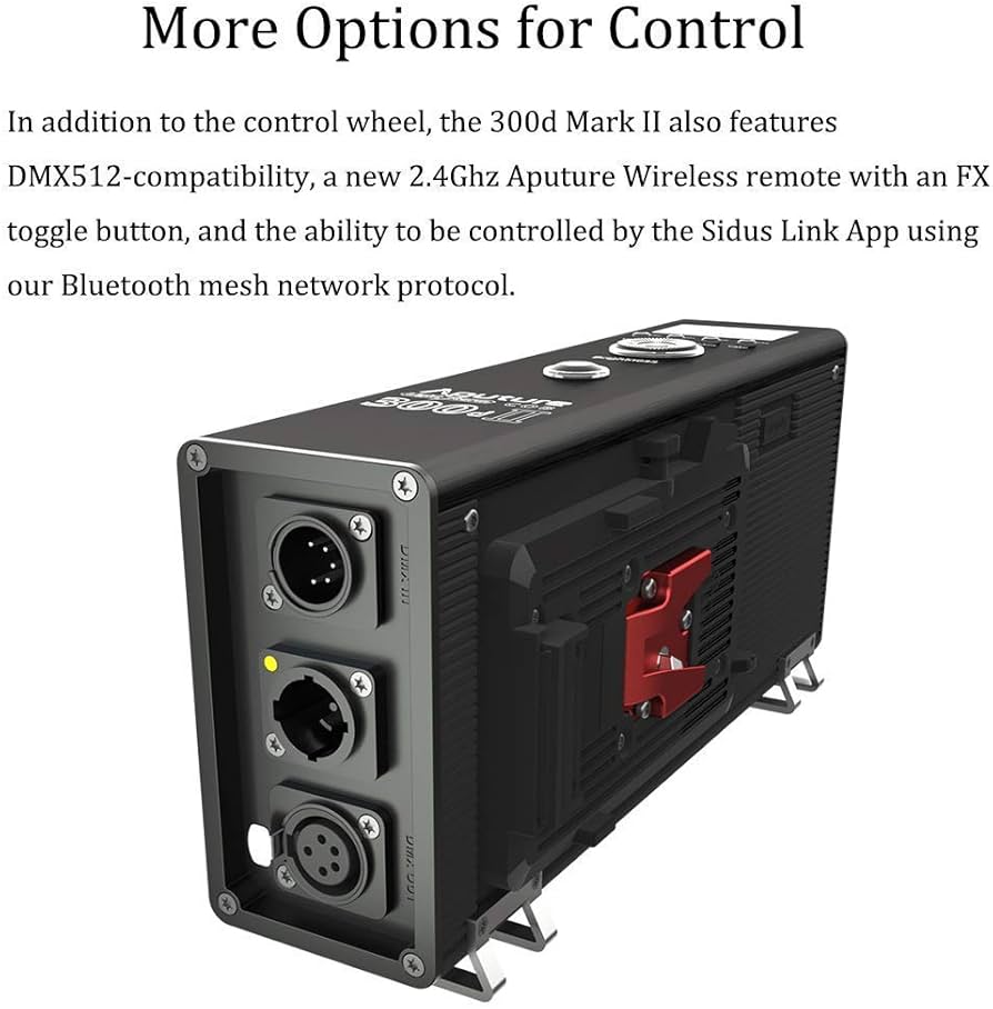 Amazon | Aputure LS C300d Ⅱ LEDビデオライトCRI97+ TLCI97+