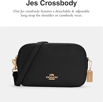 COACH Jes Crossbody, Black: Handbags: Amazon.com