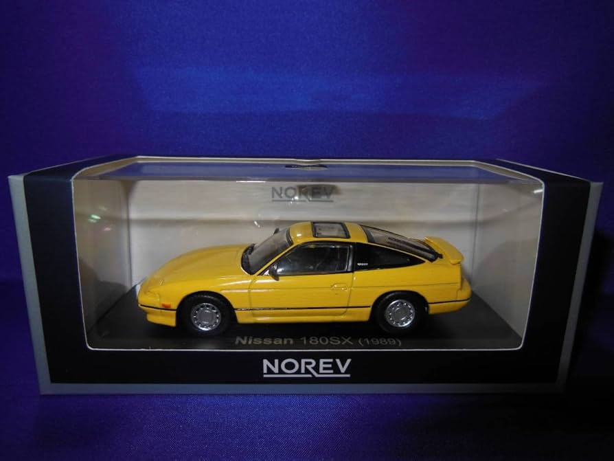 Amazon | 1/43 NOREV 日産 RPS13 180SX 黄 ノレブ/古口美範/川畑真人