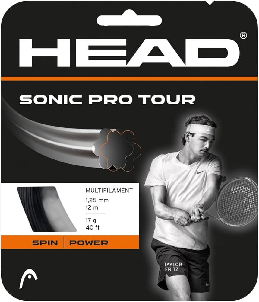 Amazon | ヘッド HEAD テニスガット・ストリング Sonic Pro Tour rPET