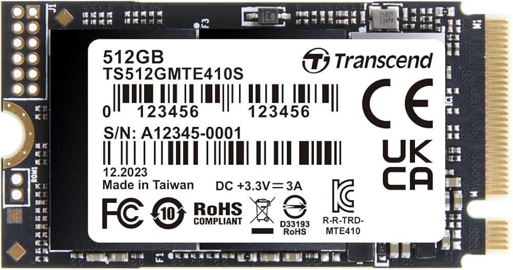 Amazon | トランセンド M.2 NVMe SSD 512GB 2242 PCIe Gen4×4 最大