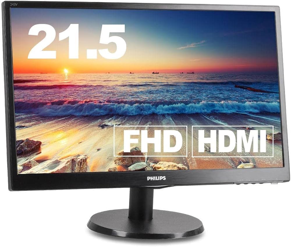 Amazon.co.jp: 【整備済品】PHILIPS 223V5LHSB/11 21.5インチ FHD 液晶
