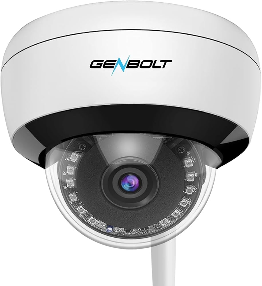 Amazon.co.jp: GENBOLT 防犯カメラ Wi-Fi 室内/室外 監視カメラ ドーム