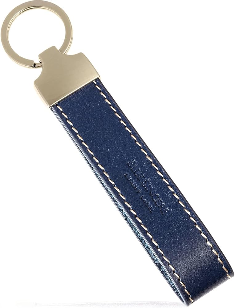 Amazon.co.jp: [BLUE SINCERE] キーホルダー 本革 イタリアンレザー