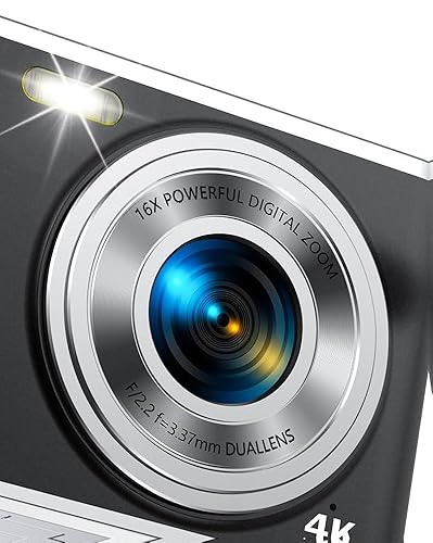 Amazon.com : Digital Camera FHD 4K Vlogging Camera with Autofocus