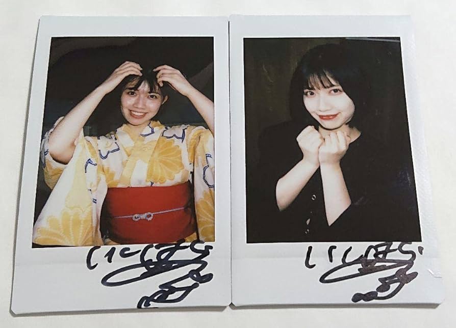 Amazon.co.jp: 石原希望 サイン入りチェキセット : 文房具・オフィス用品