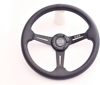 Amazon | Z.S.S. スポーツ ステアリング ハンドル 345φ 345mm セミ