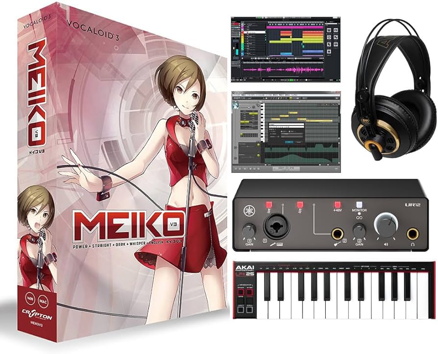 Amazon.co.jp: CRYPTON MEIKO V3 初心者スターターセット ボーカロイド