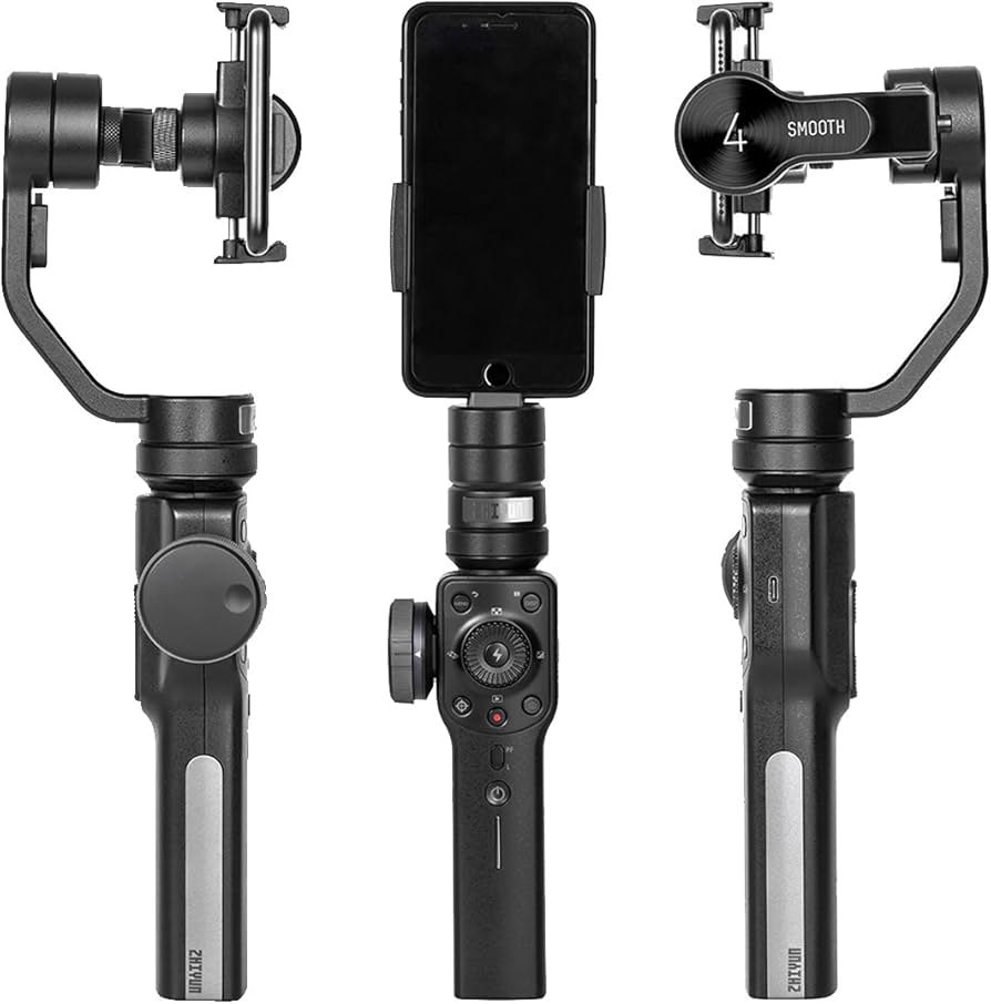 Amazon.co.jp: Zhiyun Smooth 4 3軸 スマートフォンジンバル