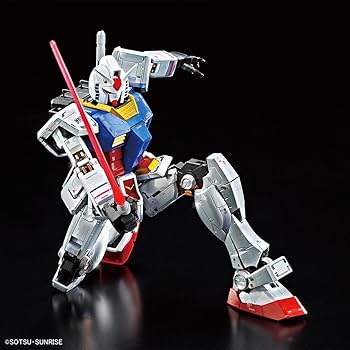 Amazon.com: MG 1/100 RX-78-2 Gundam Ver.3.0 [Titanium Finish